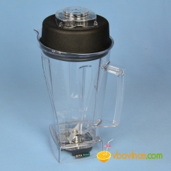 OmniBlend mixovací nádoba 2 litry - Vitamix kompatibilní, barva transparentní v kombinaci s černou