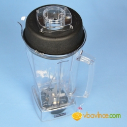 OmniBlend mixovací nádoba 2 litry - Vitamix kompatibilní, barva transparentní v kombinaci s černou